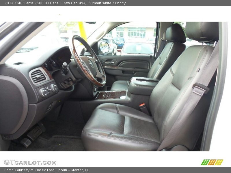Summit White / Ebony 2014 GMC Sierra 2500HD Denali Crew Cab 4x4