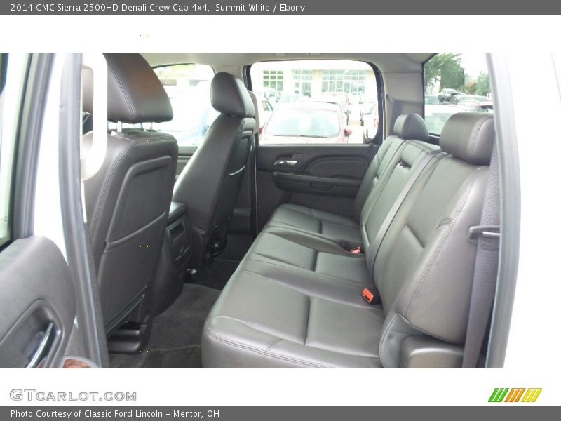 Summit White / Ebony 2014 GMC Sierra 2500HD Denali Crew Cab 4x4