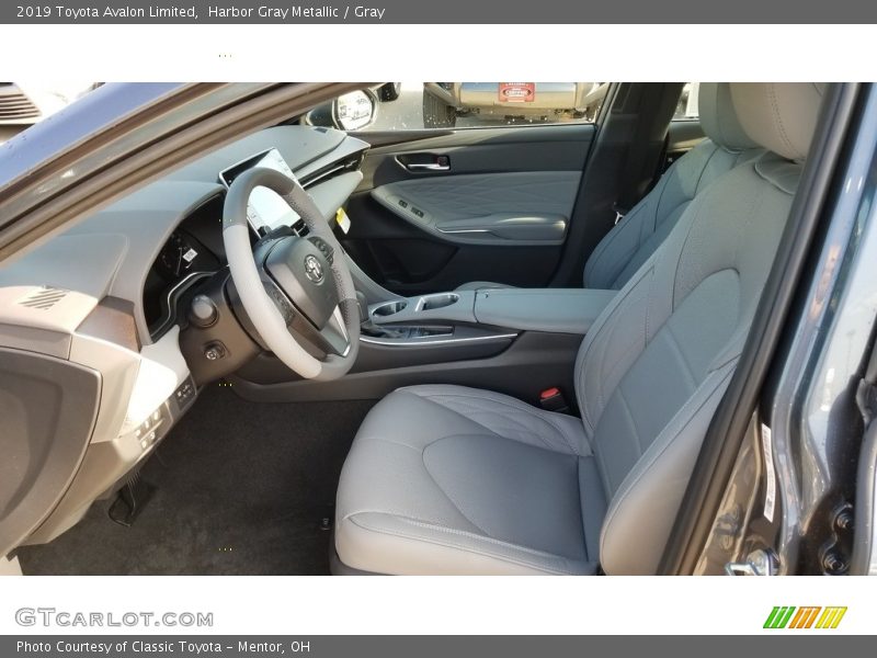 Harbor Gray Metallic / Gray 2019 Toyota Avalon Limited