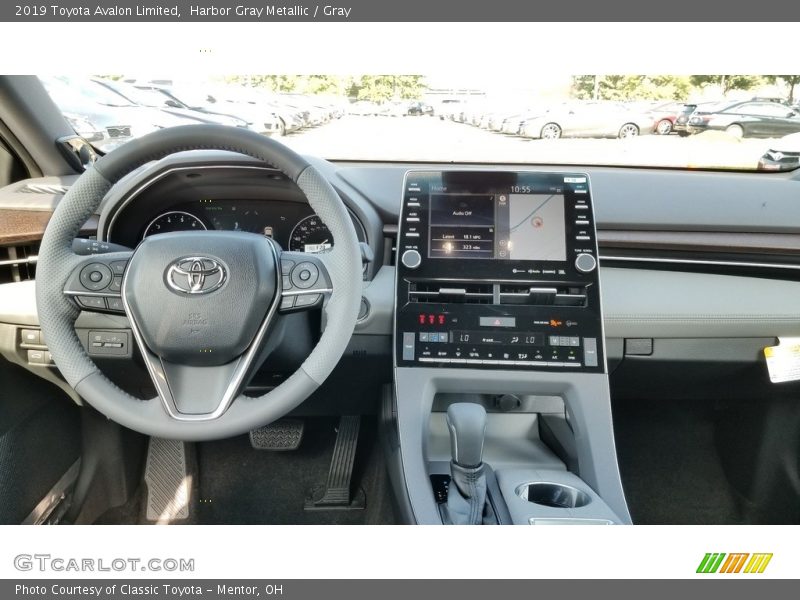 Harbor Gray Metallic / Gray 2019 Toyota Avalon Limited