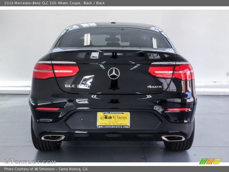 Black / Black 2019 Mercedes-Benz GLC 300 4Matic Coupe