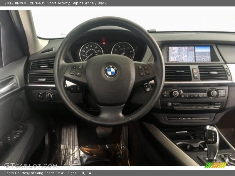 Alpine White / Black 2012 BMW X5 xDrive35i Sport Activity