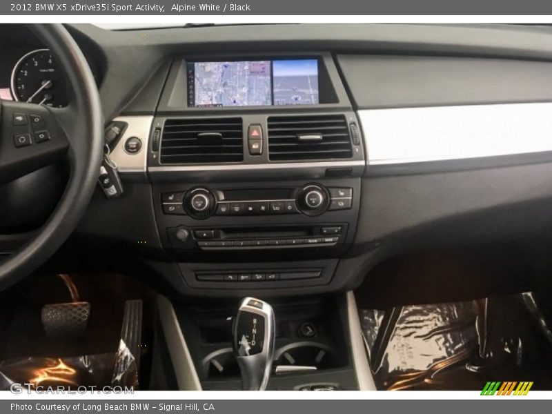 Alpine White / Black 2012 BMW X5 xDrive35i Sport Activity
