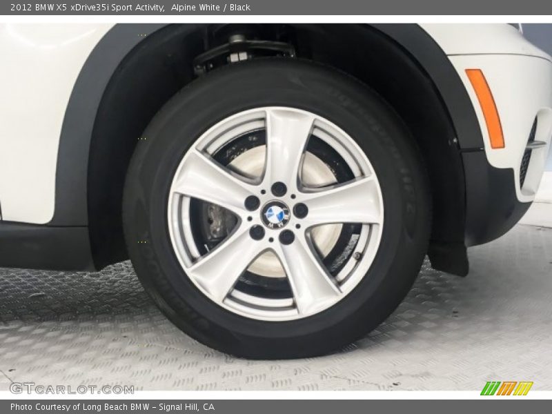 Alpine White / Black 2012 BMW X5 xDrive35i Sport Activity