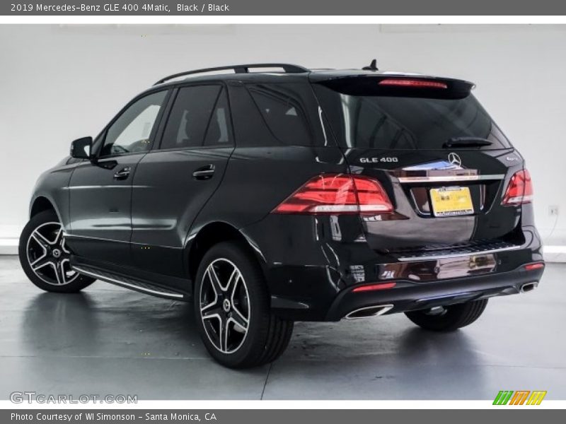 Black / Black 2019 Mercedes-Benz GLE 400 4Matic