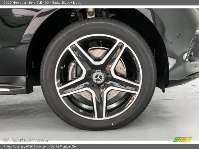 Black / Black 2019 Mercedes-Benz GLE 400 4Matic