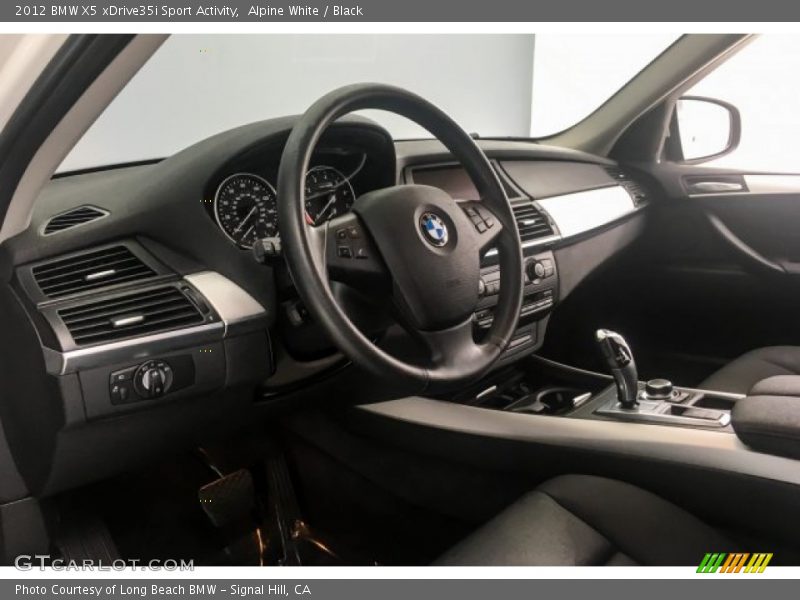 Alpine White / Black 2012 BMW X5 xDrive35i Sport Activity
