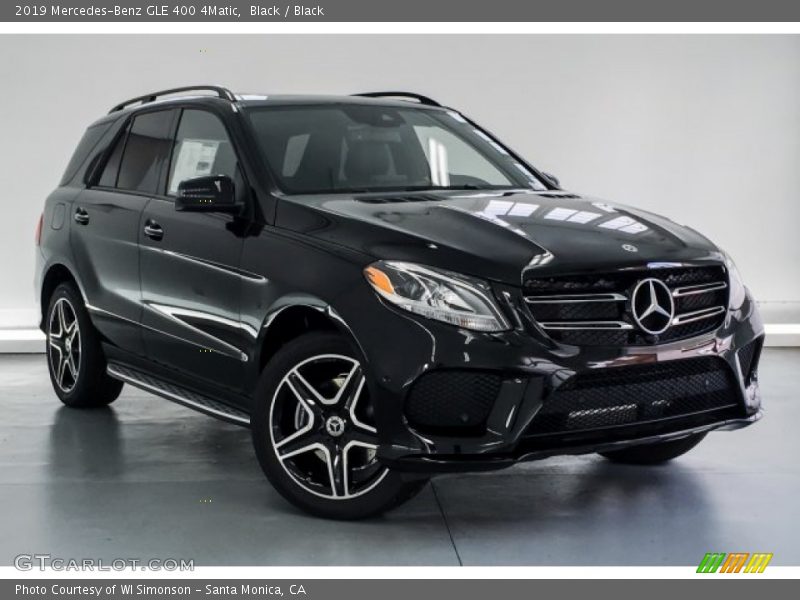 Black / Black 2019 Mercedes-Benz GLE 400 4Matic