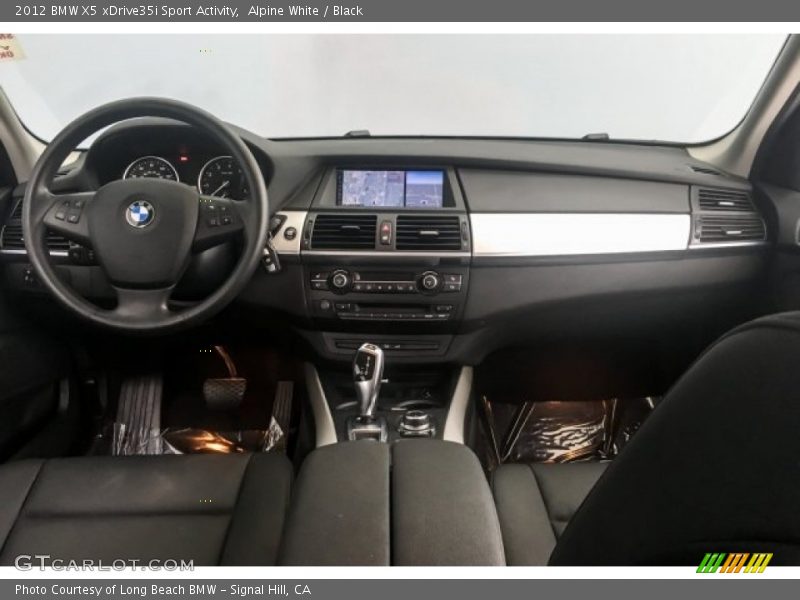 Alpine White / Black 2012 BMW X5 xDrive35i Sport Activity