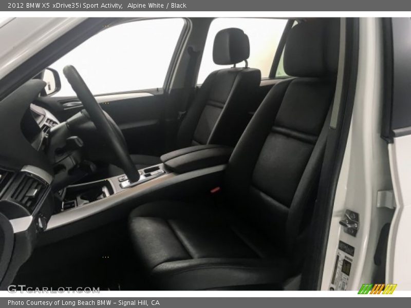 Alpine White / Black 2012 BMW X5 xDrive35i Sport Activity