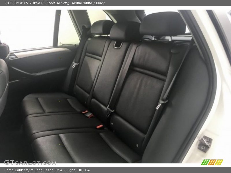 Alpine White / Black 2012 BMW X5 xDrive35i Sport Activity