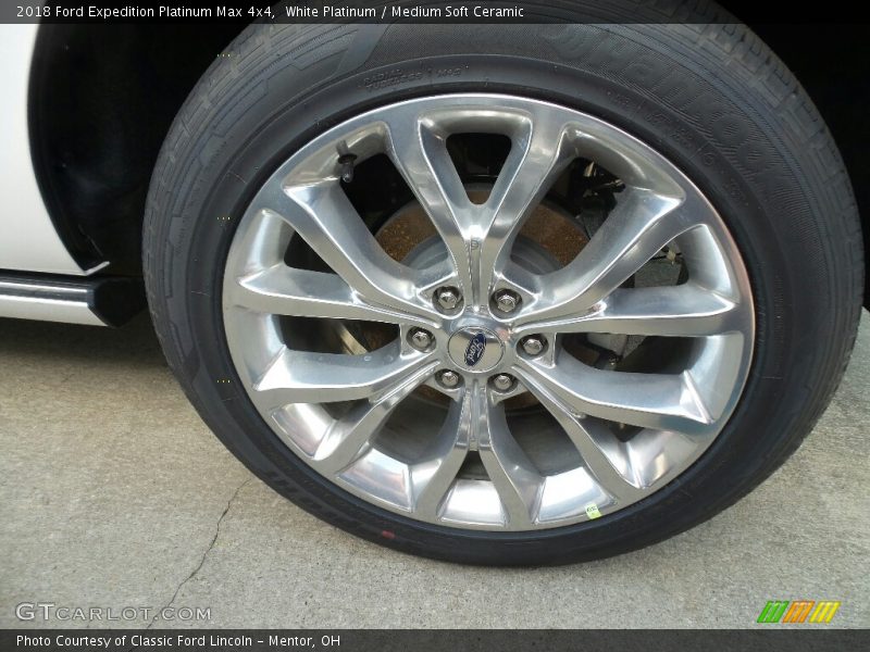 White Platinum / Medium Soft Ceramic 2018 Ford Expedition Platinum Max 4x4
