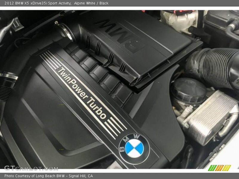 Alpine White / Black 2012 BMW X5 xDrive35i Sport Activity