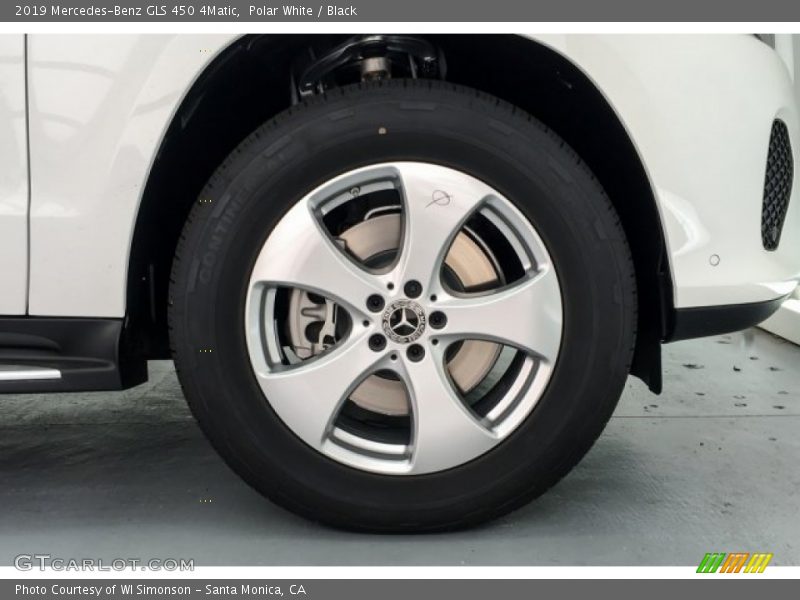 Polar White / Black 2019 Mercedes-Benz GLS 450 4Matic