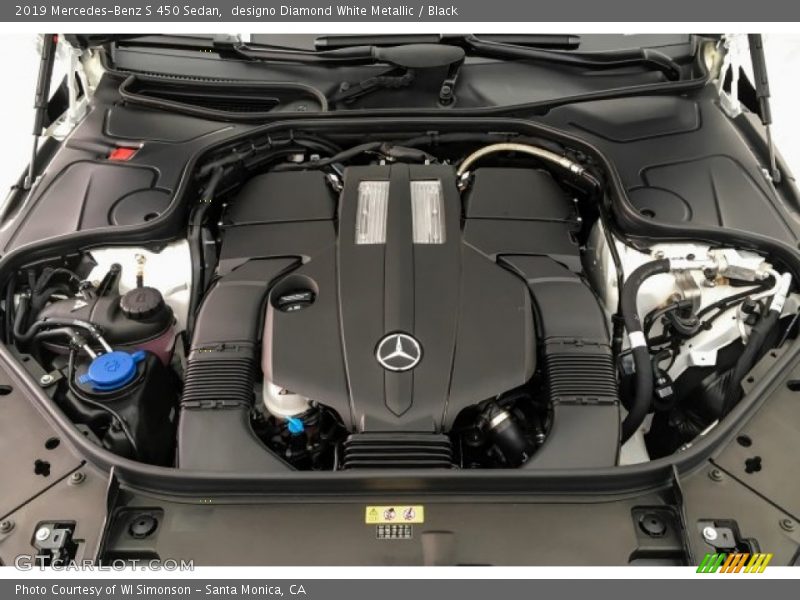  2019 S 450 Sedan Engine - 3.0 Liter DI biturbo DOHC 24-Valve VVT V6