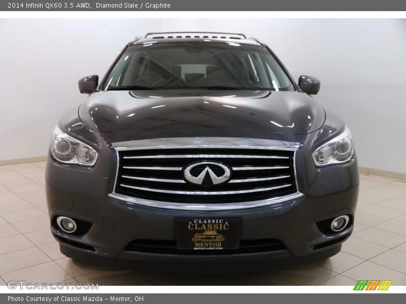 Diamond Slate / Graphite 2014 Infiniti QX60 3.5 AWD