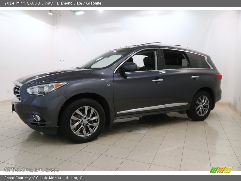 Diamond Slate / Graphite 2014 Infiniti QX60 3.5 AWD