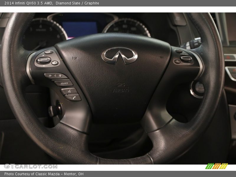 Diamond Slate / Graphite 2014 Infiniti QX60 3.5 AWD