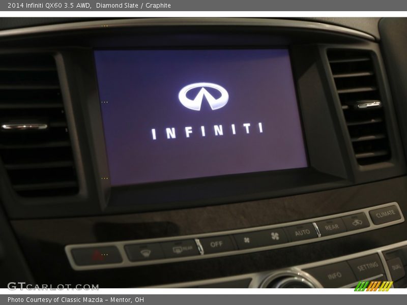 Diamond Slate / Graphite 2014 Infiniti QX60 3.5 AWD