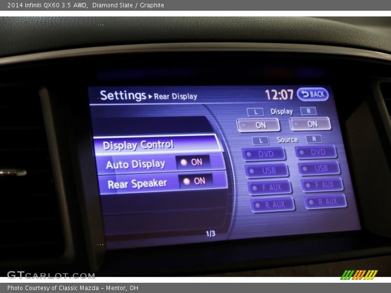 Diamond Slate / Graphite 2014 Infiniti QX60 3.5 AWD