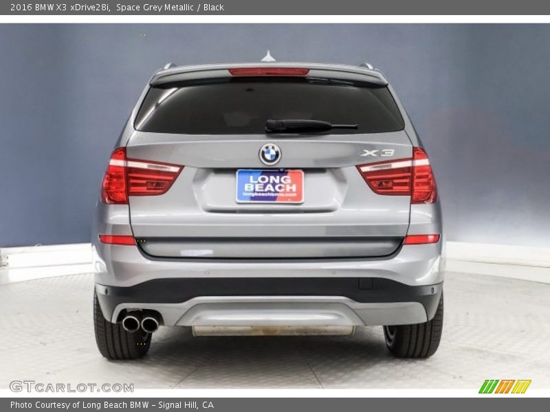 Space Grey Metallic / Black 2016 BMW X3 xDrive28i