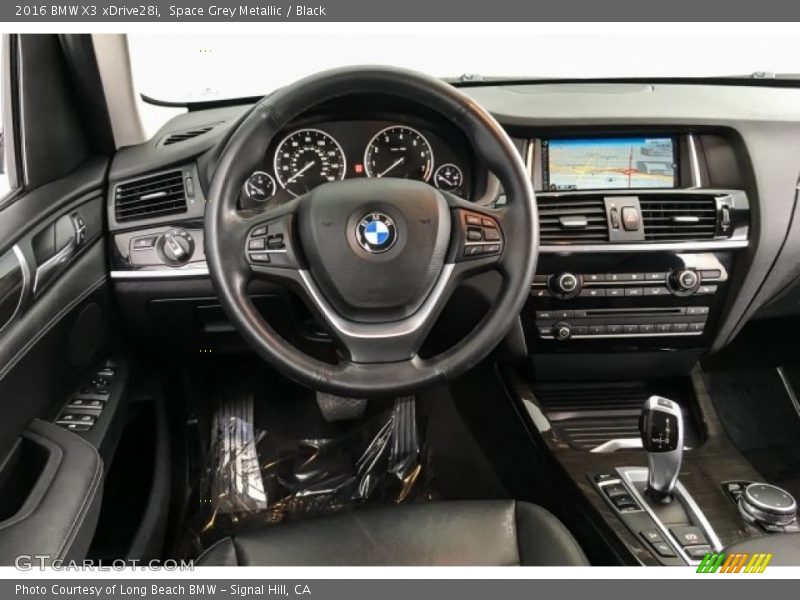 Space Grey Metallic / Black 2016 BMW X3 xDrive28i