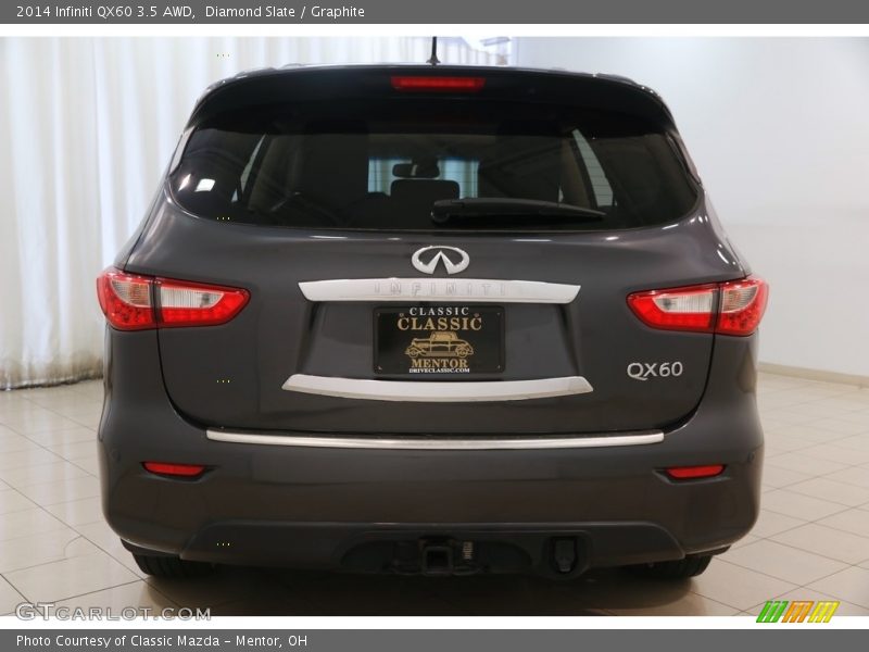 Diamond Slate / Graphite 2014 Infiniti QX60 3.5 AWD
