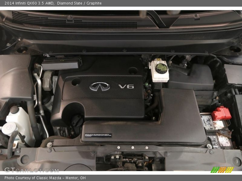 Diamond Slate / Graphite 2014 Infiniti QX60 3.5 AWD