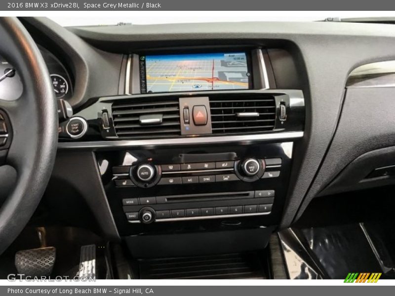 Space Grey Metallic / Black 2016 BMW X3 xDrive28i