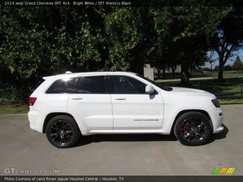 Bright White / SRT Morocco Black 2014 Jeep Grand Cherokee SRT 4x4