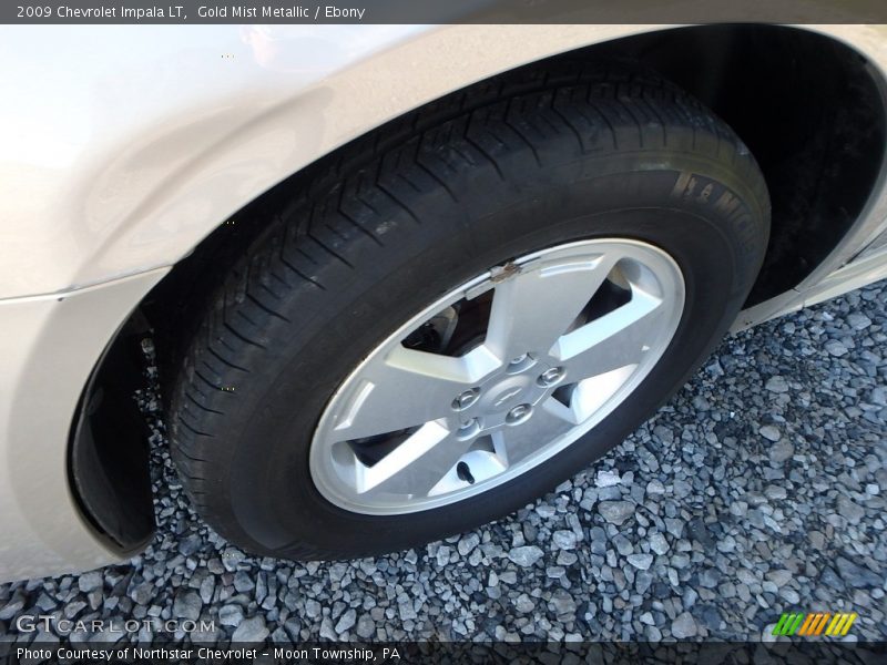 Gold Mist Metallic / Ebony 2009 Chevrolet Impala LT
