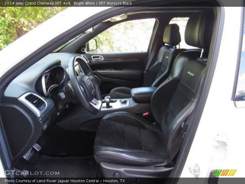 Bright White / SRT Morocco Black 2014 Jeep Grand Cherokee SRT 4x4
