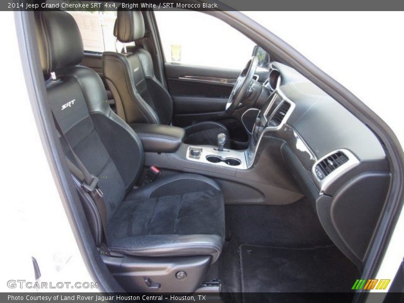 Bright White / SRT Morocco Black 2014 Jeep Grand Cherokee SRT 4x4