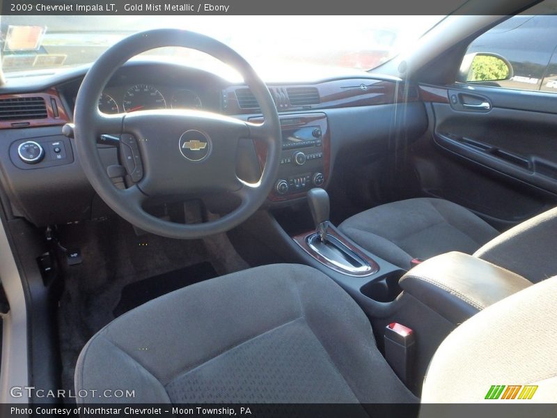 Gold Mist Metallic / Ebony 2009 Chevrolet Impala LT