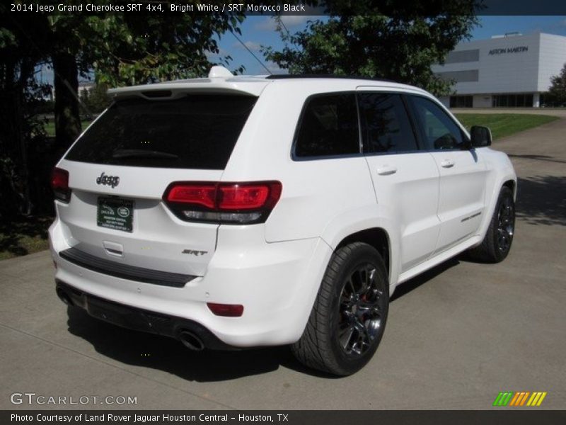 Bright White / SRT Morocco Black 2014 Jeep Grand Cherokee SRT 4x4