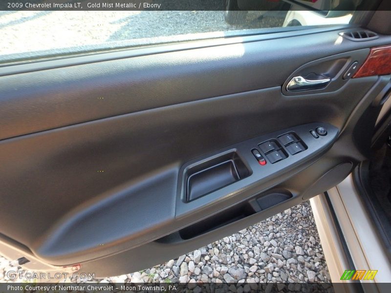 Gold Mist Metallic / Ebony 2009 Chevrolet Impala LT