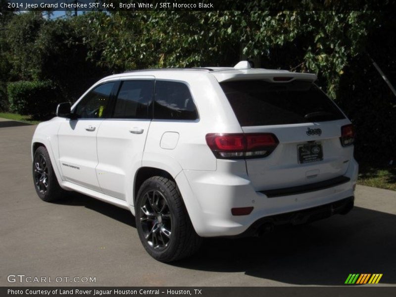 Bright White / SRT Morocco Black 2014 Jeep Grand Cherokee SRT 4x4