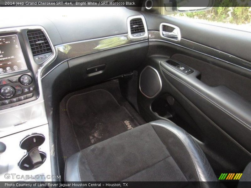 Bright White / SRT Morocco Black 2014 Jeep Grand Cherokee SRT 4x4