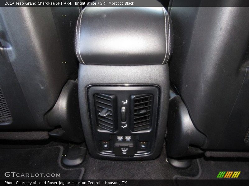 Bright White / SRT Morocco Black 2014 Jeep Grand Cherokee SRT 4x4