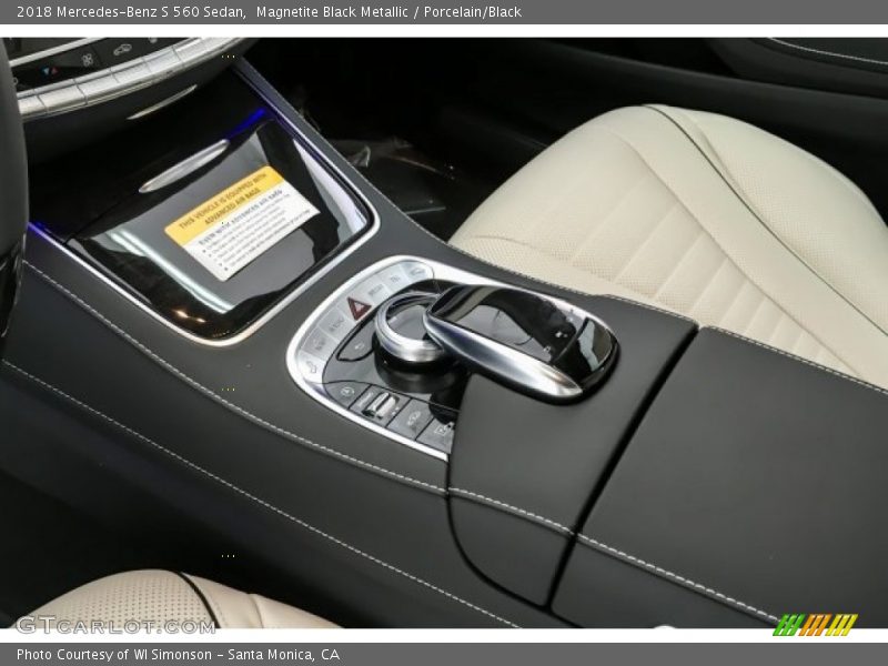 Magnetite Black Metallic / Porcelain/Black 2018 Mercedes-Benz S 560 Sedan