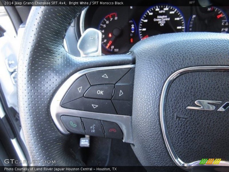 Bright White / SRT Morocco Black 2014 Jeep Grand Cherokee SRT 4x4