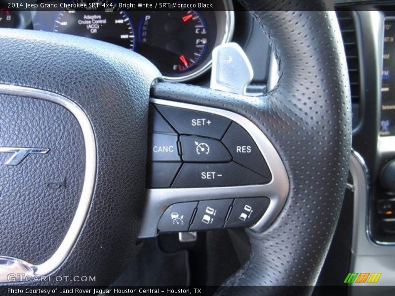 Bright White / SRT Morocco Black 2014 Jeep Grand Cherokee SRT 4x4