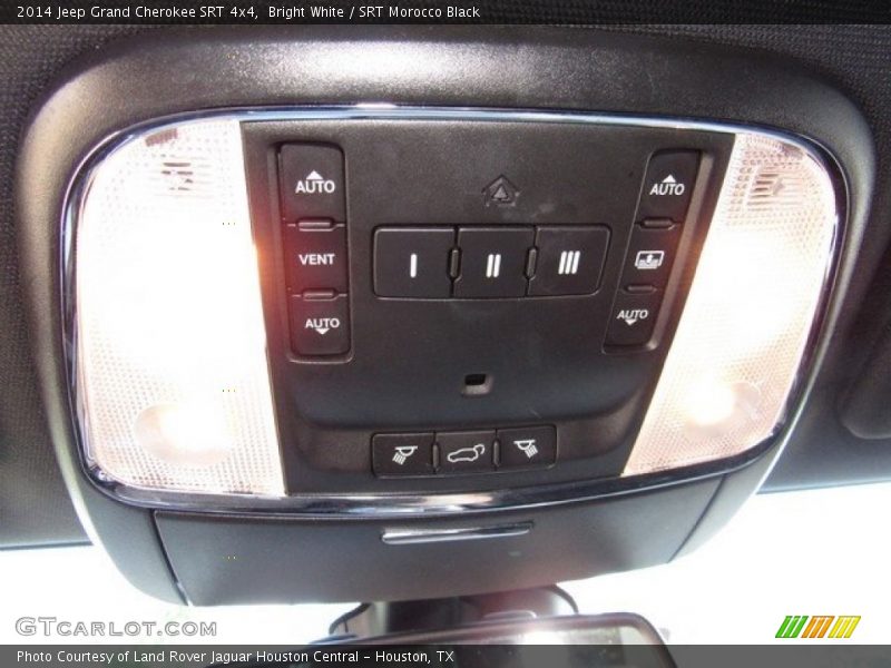 Bright White / SRT Morocco Black 2014 Jeep Grand Cherokee SRT 4x4