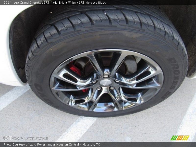 Bright White / SRT Morocco Black 2014 Jeep Grand Cherokee SRT 4x4