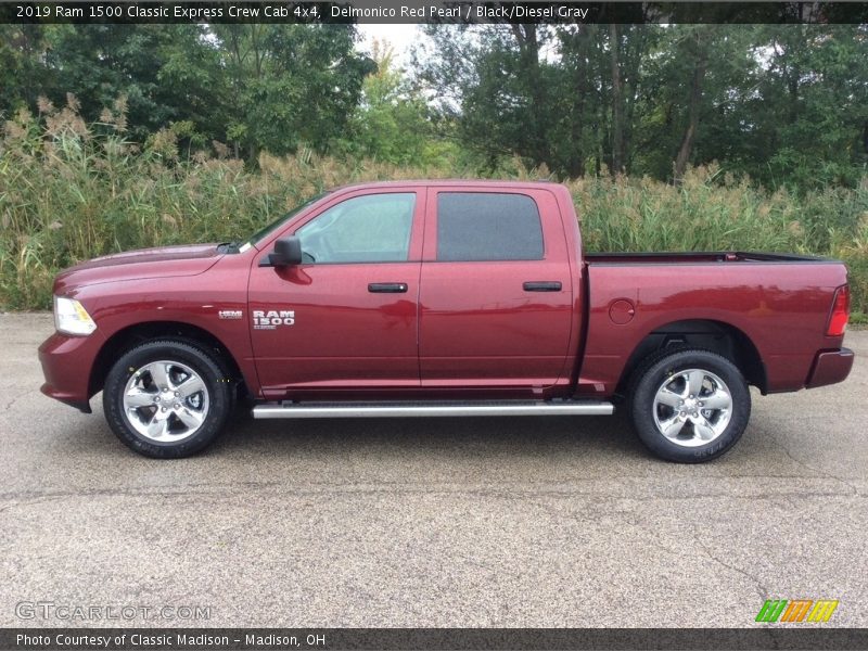  2019 1500 Classic Express Crew Cab 4x4 Delmonico Red Pearl