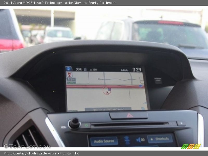 White Diamond Pearl / Parchment 2014 Acura MDX SH-AWD Technology