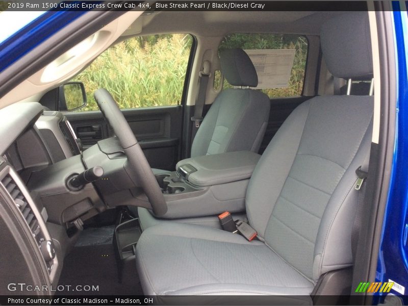 Front Seat of 2019 1500 Classic Express Crew Cab 4x4