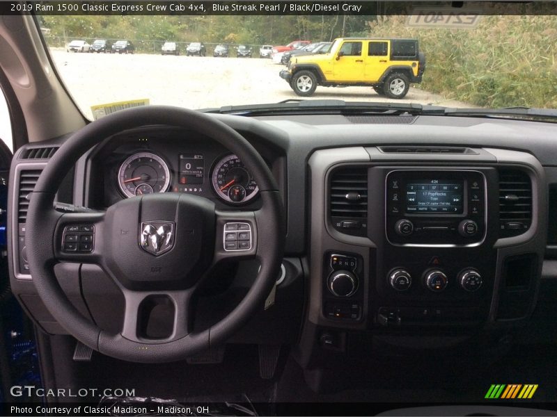 Dashboard of 2019 1500 Classic Express Crew Cab 4x4