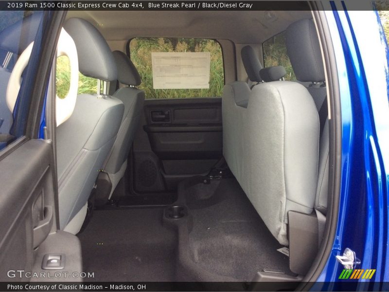 Rear Seat of 2019 1500 Classic Express Crew Cab 4x4