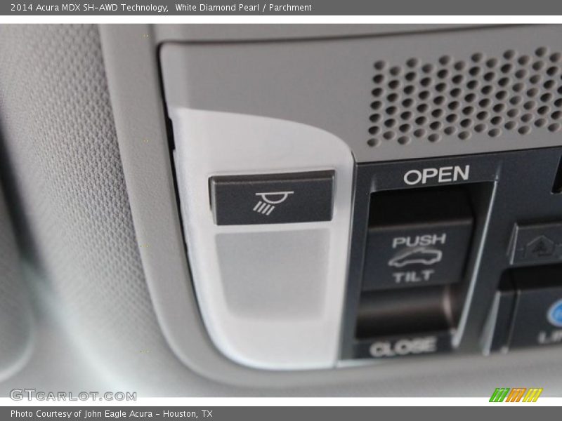 White Diamond Pearl / Parchment 2014 Acura MDX SH-AWD Technology